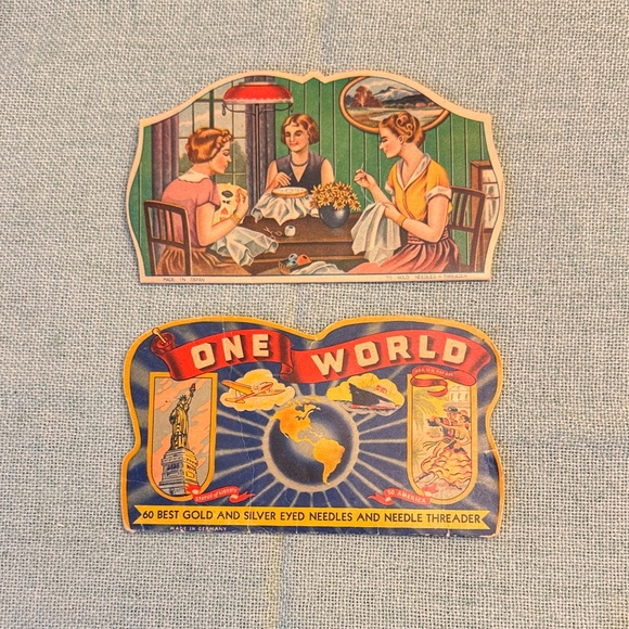 Vintage Needle Book with Colorful Graphics - Picture 16 of 16